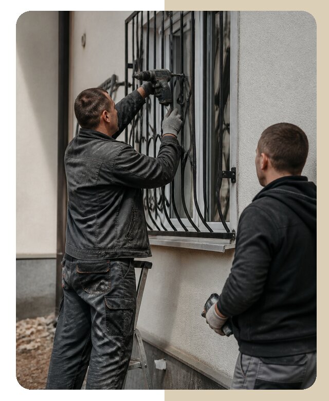 Установка наружных решеток в Борзе от 5047 р. | Дверной